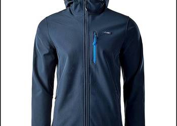 Kurtka męska softshell IVER ELBRUS M-XXL granatowy Promocja -30%