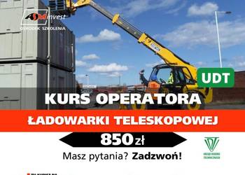 Kurs Ładowarka teleskopowa Szkolenie MANITU ladowarka