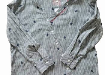 WIYA Koszula bluzka paski oversize luźna S/M