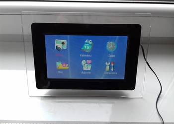 Cyfrowa ramka do zdjęć USB SD, Denver DPF-537, używana sprawna, 7cali, 480x