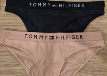 Figi majtki Tommy Hilfiger dwie pary bawełna róż granat rozm. M