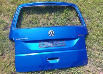 Tylna tylnia klapa bagaznika vw multivan t6 granatowa niebieska