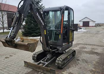 Minikoparka Volvo EC18E- 2022rok- 450 mtg - rozsuwane gąsienice