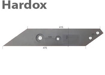 Płoza długa HARDOX 6002B/P części do pługa BUGNOT