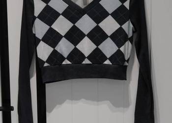 Shein świetny krótki sweterek 34 XS