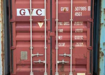 Kontener morski/magazynowy 40'HC, używany, 12 m