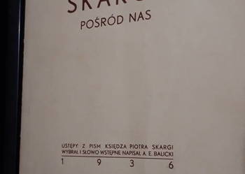 Skarga Pośród Nas - 1936, egz,  Nr 65, z 500,bdb stan