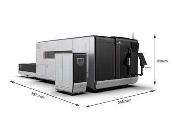 Wycinarka laserowa fiber zabudowana 6000W Raycus – BLINK BL3015S