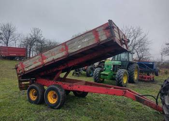 Przyczepa rolnicza Tim 6 5 tony  wywrotka na tył