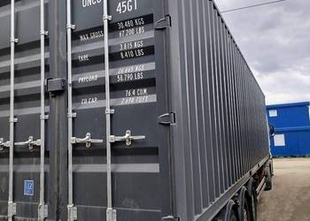 Kontener morski magazynowy budowlany 40 HC OW One Way Nowy 12 metrowy