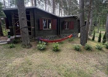Domek letniskowy nad jeziorem w okolicach Olsztynka