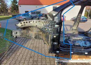 Mercedes EQA GLA W247 250+ W243 PODŁUŹNICA ĆWIARTKA LEWY PRZÓD 