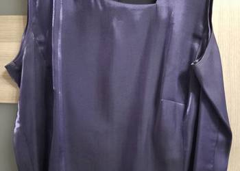 Bluzka gorsetowa fioletowa