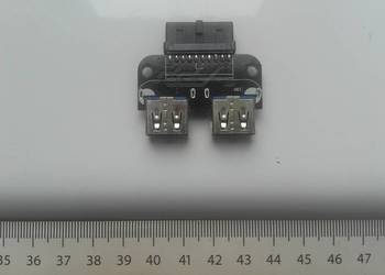 Adapter USB 3.0_3.1 typ IDC 19P_20P na USB A złącze wewnętrz