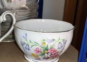 Miseczka. Fiołki. Queen Anne. Old Country Spray. Made in England.