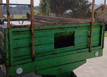 Rozrzutnik Obornika Jednoosiowy 3,5t. Stan bardzo dobry