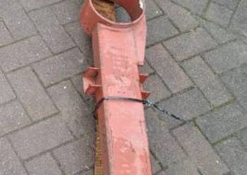 Fortschritt  T088 Belka dolna tylna Wał frez/mufa Wał napędowy kół