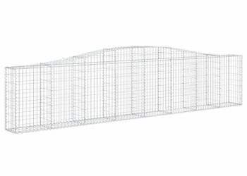 Kosze gabionowe 25 szt 400x30x80/100 cm galwanizowane żelazo WM-3145824
