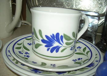 komplet śniadaniowy-Anglia i Wałbrzych