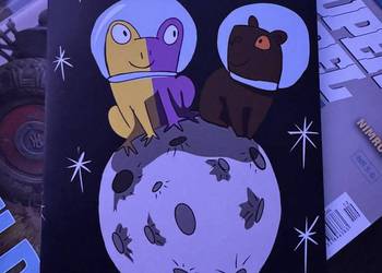 Żaba i kapibara w kosmosie - Antonina Czech - komiks
