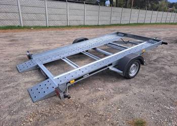 Wynajem lawety przyczepa DMC 1400 kg na kat.B bez etoll prawo jazdy B
