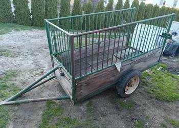 Przyczepka wózek dwukółka