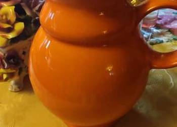 Dzbanek pomarańczowy porcelana Bavaria 1950rok Dzbanek pomarańczowy porcelana Bavaria 1950rok