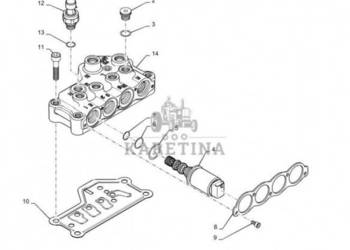 New Holland T6090 T6070 Czujnik 86987513