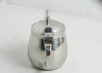 Metalowy mini dzbanek / imbryczek Vollrath 18-8 Stainless Steel Korea Vinta