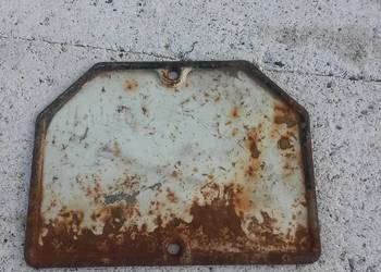 Tablica zabytkowy motorower