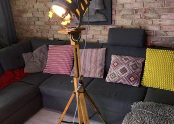 Lampa teatralno filmowa z okresu PRL lampa LOFT