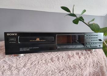 Odtwarzacz CD Sony cdp 361 wraz z pilotem.