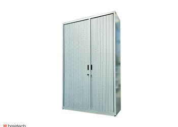 Szafa roletowa 195 cm x 120 cm x 47 cm z wysuwanym wieszakiem