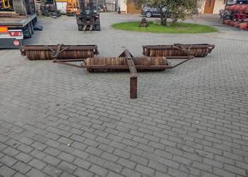 Wał posiewny Cambridge  szerokość 6 metrów wysokość 38 cm ciagane