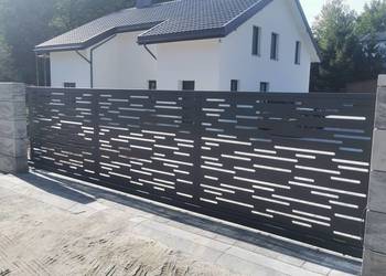 Nowoczesne bramy i furtki – wzory CNC ogrodzenia producent