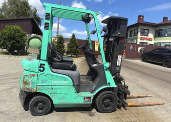 wózek widłowy MITSUBISHI FG18NT 4.70m Triplex obrotnica MEYER 360’ 2019r