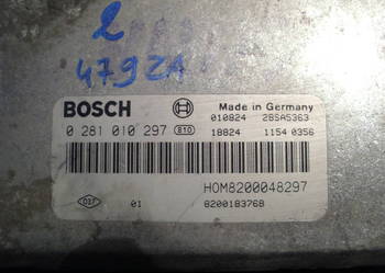 Komputer RENAULT Laguna  1,9 DCI, BOSH 0281010297,wylogowany
