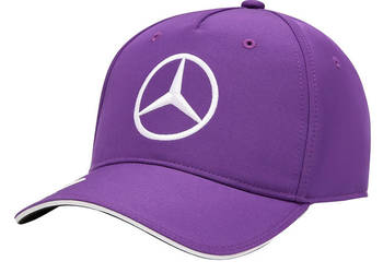 Czapeczka z daszkiem fiolet Mercedes AMG Petronas Formuła 1
