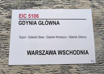 Tablica relacyjna EIC Gdynia - Warszawa