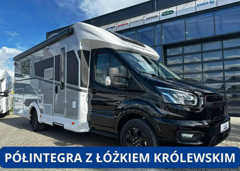 samochody kempingowe Sunlight T690L Przestronna półintegra z łóżkiem króle…