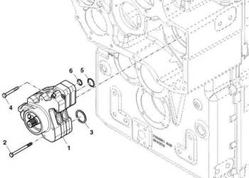 John Deere 9470RX - Pompa YZ502886 (Przekładnia Power Shift)