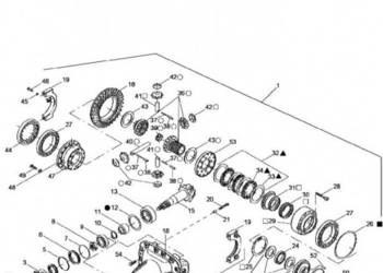 New Holland T6090 T6070 Element nośny 87674556