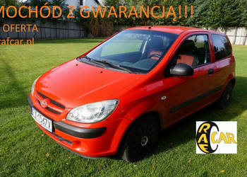 Hyundai Getz zarejestrowany, ubezpieczony. Gwarancja. Polecam !!!
