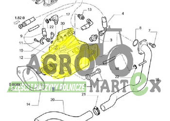 51473712, 87356627 POMPA HYDR TŁOKOWA CNH