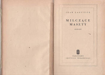 (02550) MILCZĄCE MASZTY – JEAN LAFFITTE