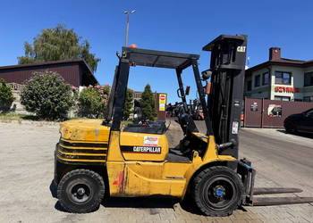 wózek widłowy CATERPILLAR DP30 udźwig 3000kg Triplex 5.50m Mitshubishi S4S