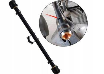 Stelaż motocyklowy pod halogeny lightbary metal kolor czarny