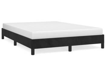 vidaXL Rama łóżka bez materaca, czarna(SKU:346978)
