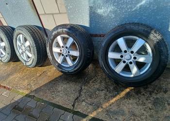 Felgi aluminiowe koła opony wielosezonowe sprinter crafter 6x130 16 cali