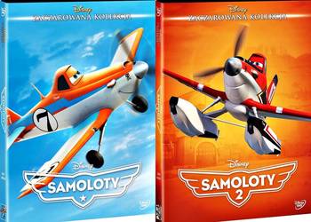 SAMOLOTY + SAMOLOTY 2  ZACZAROWANA KOLEKCJA DISNEY